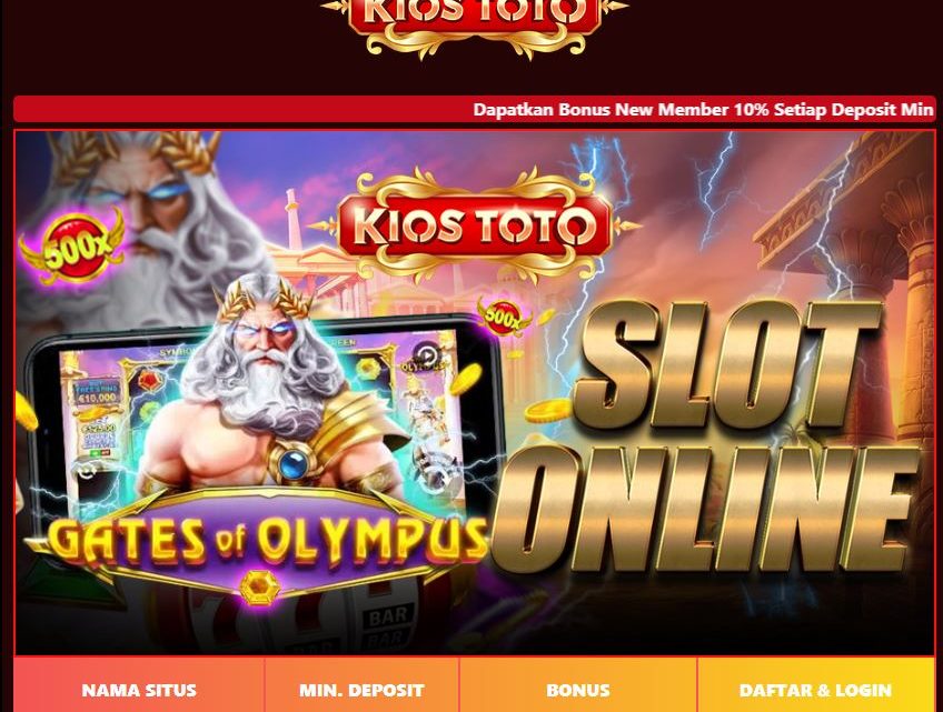 Daftar Judi Slot Online di Kiostoto Resmi Terbaru dan Terpopuler di Indonesia